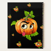 Halloween Funny Pumpkin Face Planer (Rückseite)