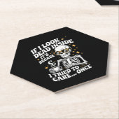 Halloween Funny Sarcastic Deside Untersetzer (angewinkelt)