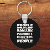 Halloween Funny Schlüsselanhänger (Vorderseite)