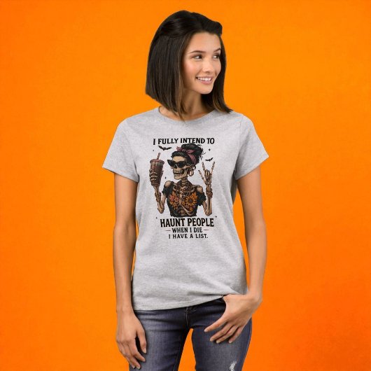 Halloween Funny Skeleton Spuk T-Shirt