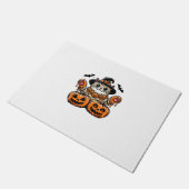 Halloween Funny Spooky Cat Fußmatte (Schrägansicht)