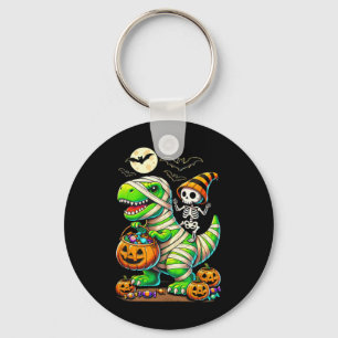 Halloween Funny T Rex Dinosaur Mummy Boys Trick Tr Schlüsselanhänger