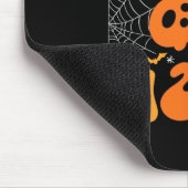 Halloween Funny Trick oder Pizza Beängstigend Ghos Mousepad (Ecke)