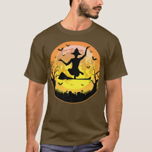 HALLOWEEN, Funny Yoga Hexe, Medizin, für Frauen T-Shirt
