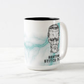 Halloween Funny Zweifarbige Tasse (VorderseiteRechts)