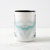Halloween Funny Zweifarbige Tasse (Mittel)