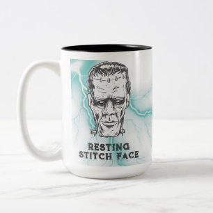 Halloween Funny Zweifarbige Tasse