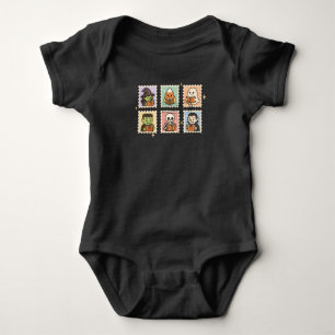 Halloween für Bücherliebhaber Baby Strampler