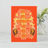 Halloween für Christen (Gedicht) Karte (Stehend Vorderseite)