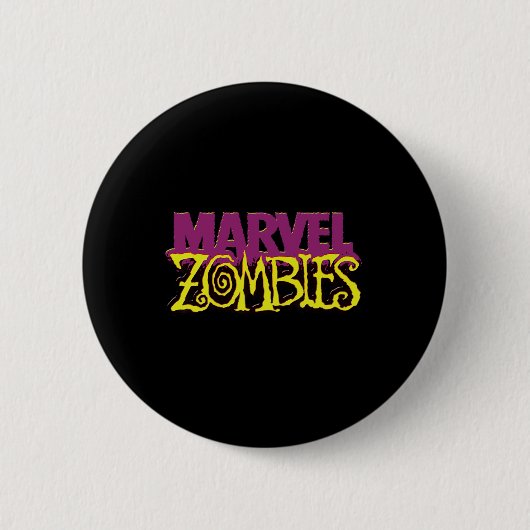 Halloween für das Offizielle Farblogo von Marvel Z Button (Vorderseite)