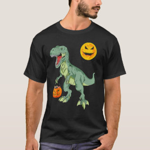 Halloween für Jungs Männer Dinosaur Rex Mummy Pump T-Shirt