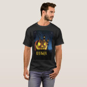 Halloween für Männer T-Shirt (Vorne ganz)