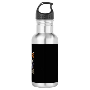 Halloween Furchtloser Monster Anstieg Edelstahlflasche
