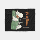 Halloween Fußball Jahreszeit Geister Soky Tis The Fleecedecke (Vorderseite (Horizontal))