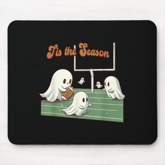 Halloween Fußball Jahreszeit Geister Soky Tis The Mousepad (Vorne)