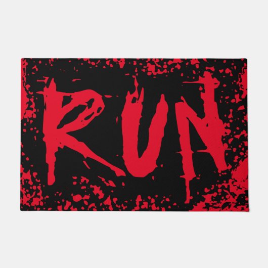 HALLOWEEN- FUßMATTE (Vorderseite)