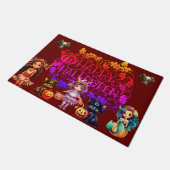 Halloween Fußmatte (Schrägansicht)