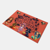 Halloween Fußmatte (Schrägansicht)