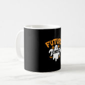 Halloween Future Chost Birthday Kaffeetasse (Vorderseite Links)