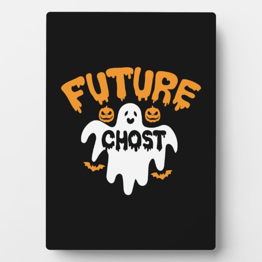 Halloween Future Chost Geburtstag Fotoplatte (Vorderseite)