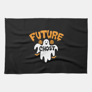 Halloween Future Chost Geburtstag Geschirrtuch
