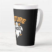 Halloween Future Chost Geburtstag Milchtasse (Rechte Ecke)
