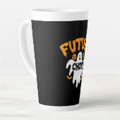 Halloween Future Chost Geburtstag Milchtasse (Linke Ecke)