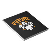 Halloween Future Chost Geburtstag Notizblock (angewinkelt)