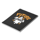 Halloween Future Chost Geburtstag Notizblock (Rotiert)