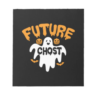 Halloween Future Chost Geburtstag Notizblock