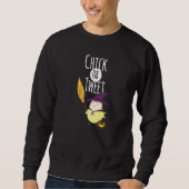 Halloween Gag Chick oder Tweet Trick oder Treat Jo Sweatshirt (Vorderseite)