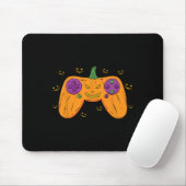 Halloween Gamer Costume Beängstigend Pumpkin Mens Mousepad (Mit Mouse)