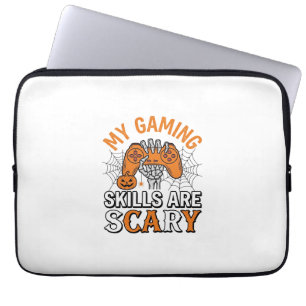 Halloween-Gamer-Fähigkeiten sind schreckliches Vin Laptopschutzhülle