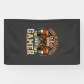 Halloween Gamer King Retro-Controller-Design Banner (Horizontal)