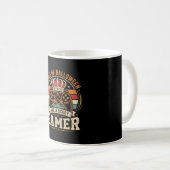 Halloween Gamer King Retro-Controller-Design Kaffeetasse (VorderseiteRechts)