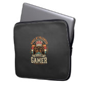 Halloween Gamer King Retro-Controller-Design Laptopschutzhülle (Vorderseite Links)