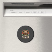 Halloween Gamer King Retro-Controller-Design Magnet (In Situ (Geschirrspüler))