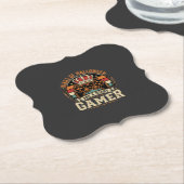 Halloween Gamer King Retro-Controller-Design Untersetzer (angewinkelt)