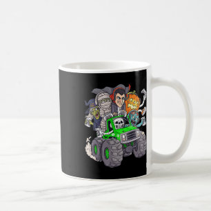 Halloween Gamer Skeleton Zombie Monster Truck Boys Kaffeetasse
