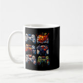 Halloween Gaming Controller Mummy Skeleton Zombie Kaffeetasse (Links)