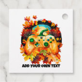 Halloween Gaming, Pumpkin Controller, Horror Fall Geschenkanhänger (Rückseite)