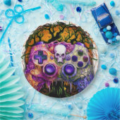 Halloween Gaming, Spooker Controller, Gamer-Party Pappteller (Party)