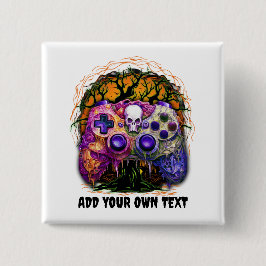 Halloween Gaming, Spooker Controller, Orange Lila Button