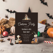 Halloween Gänse Kindergeburtstag Kostüm Party Einladung