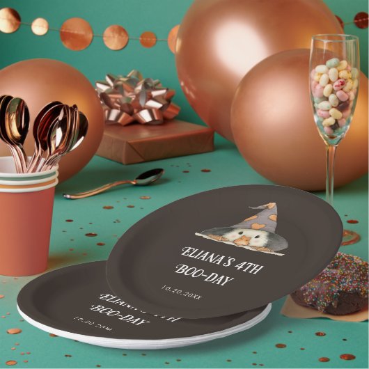 Halloween Gänse Kindergeburtstag Kostüm Party Pappteller (Multi)