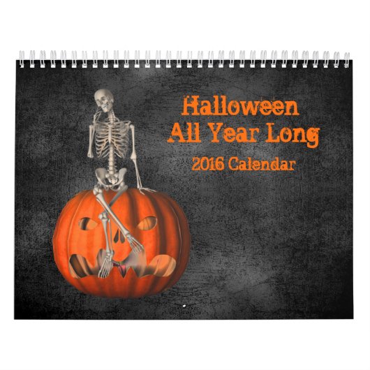 Halloween ganzes Jahr lang Kalender (Titelbild)