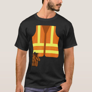 Halloween Garbage Man-Kostüm für Kinder, die De De T-Shirt