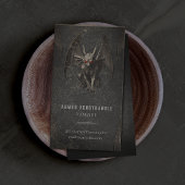 Halloween Gargoyle Visitenkarte