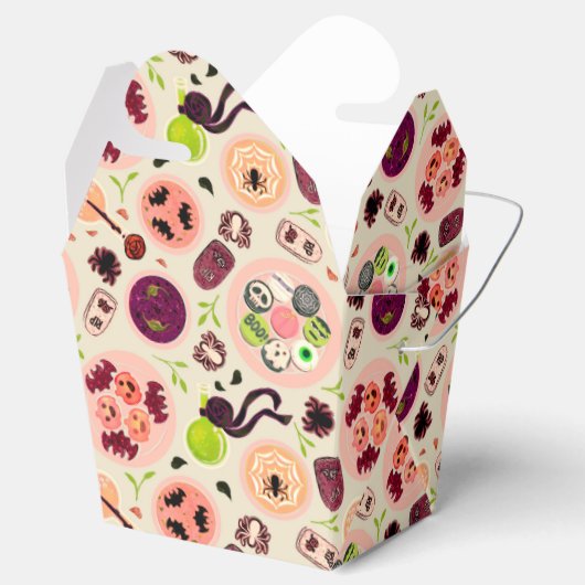 Halloween-Gastgeschenk Geschenkschachtel (Geöffnet)