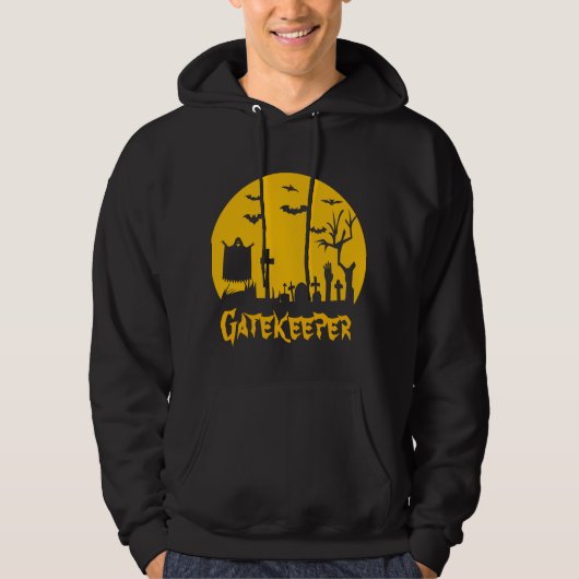 Halloween Gatekeeper Mens Hoodie (Vorderseite)